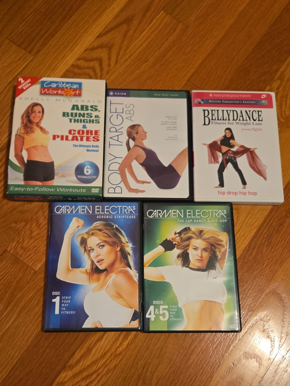 Aerobic & Dance Fitness DVD Set - White Covers
